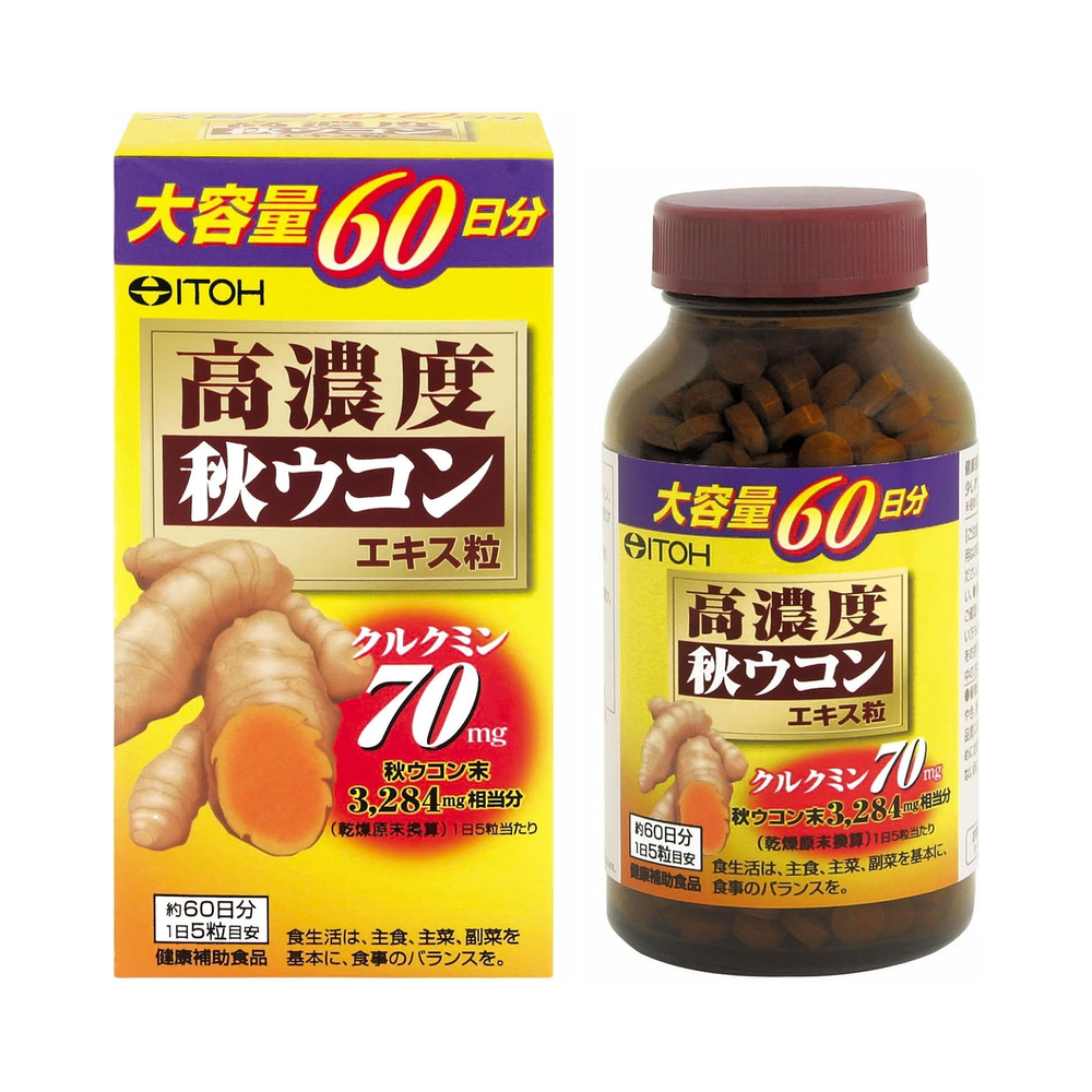 이토한방 고농도 우콘심황 추출물 300정 일본 강황 건강식품