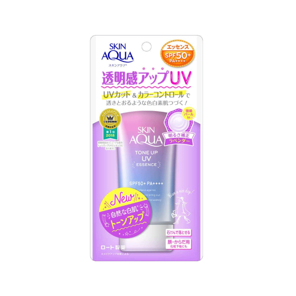 스킨 아쿠아 톤업 UV선크림 라벤더향 80g