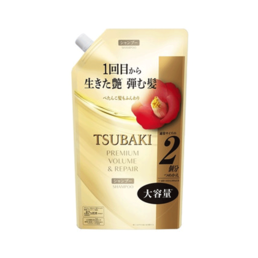 시세이도 츠바키 볼륨 리페어 샴푸 리필용 600ml