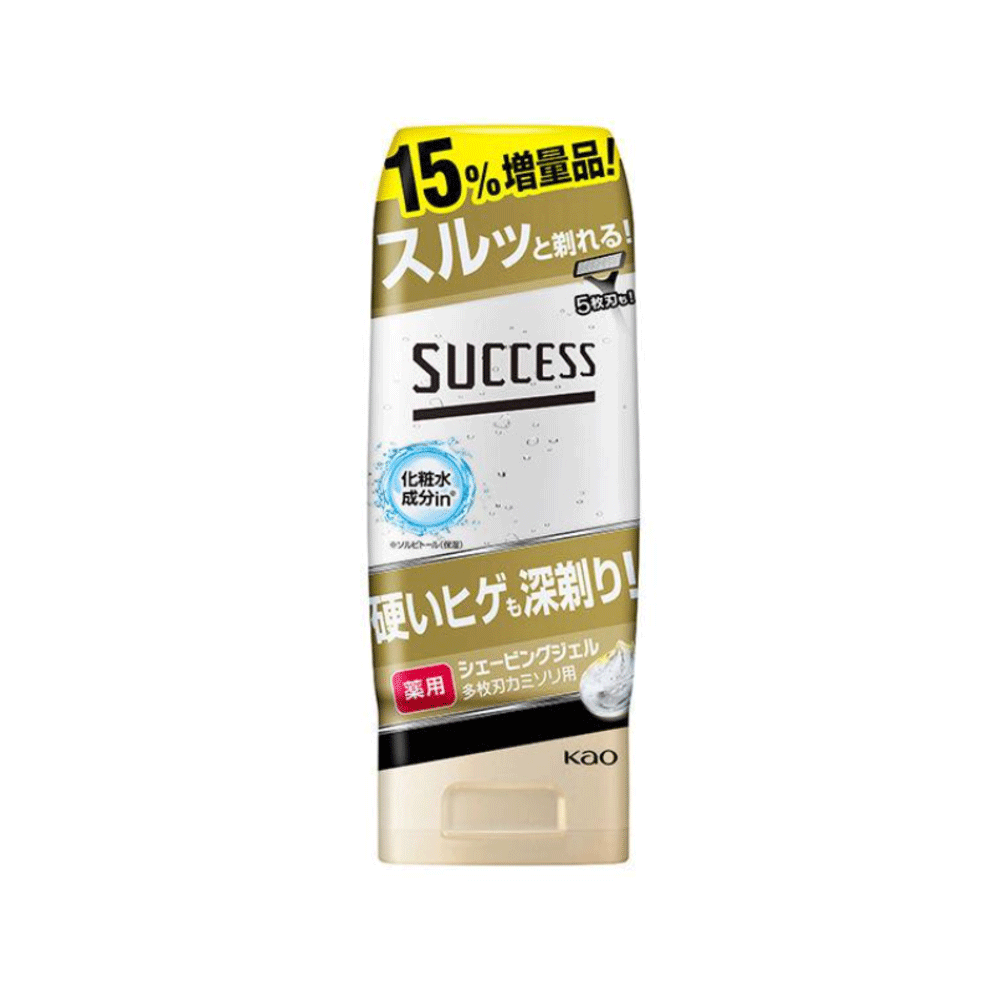 석세스 약용 쉐이빙젤 다중날 면도기용 180g