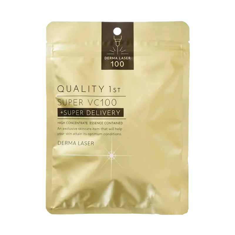 퀄리티퍼스트 슈퍼 VC100 더마 레이저 일본 모공 마스크팩 7매입