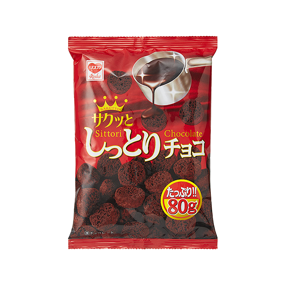리스카 촉촉한 초코과자 80g