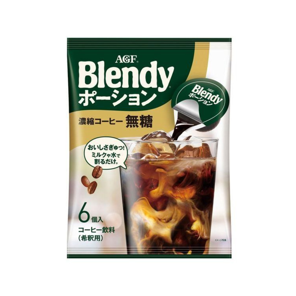 아지노모토 AGF 브랜디 포션 커피 무당 6개입