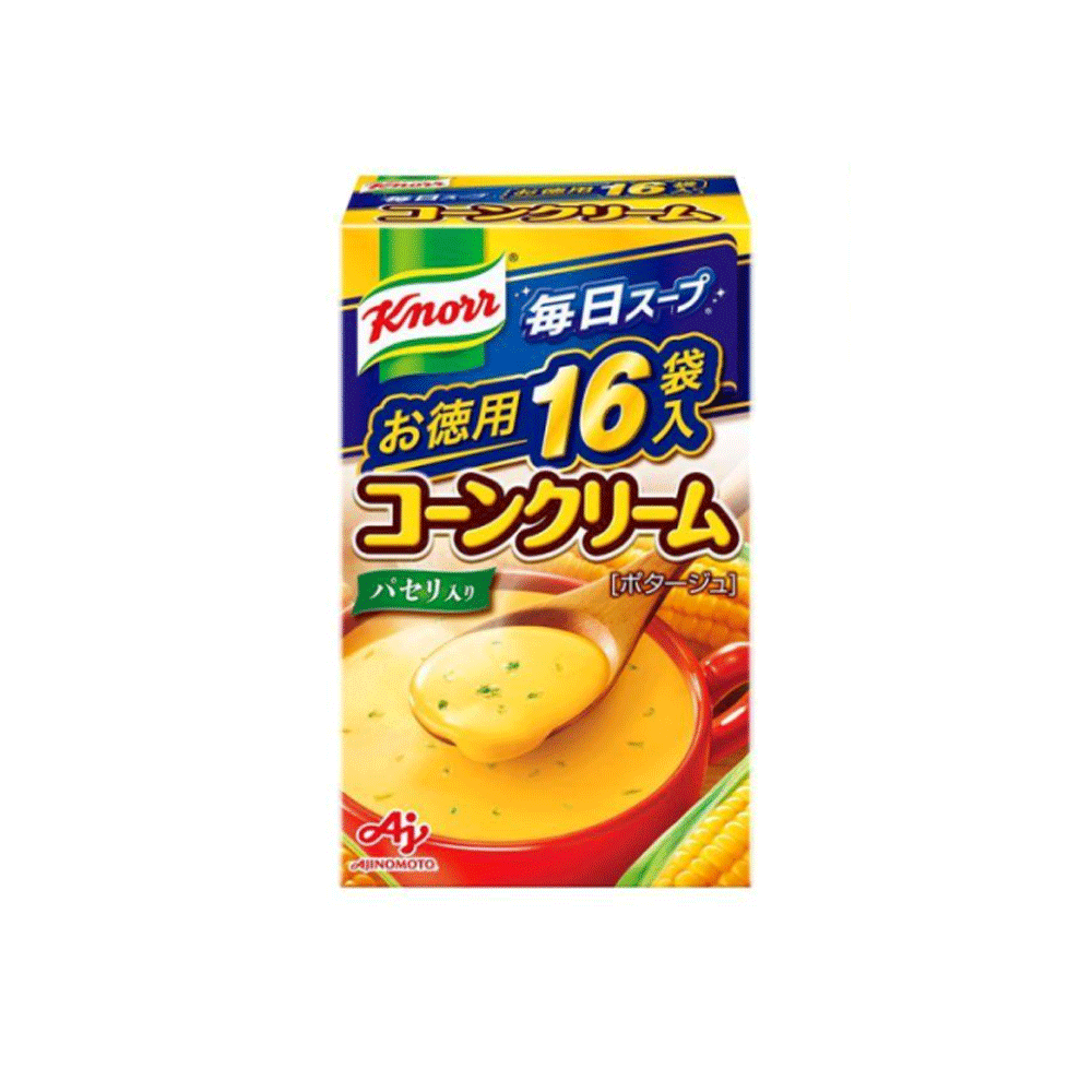 아지노모토 쿠놀 매일 컵스프 옥수수크림 1개(16개입)