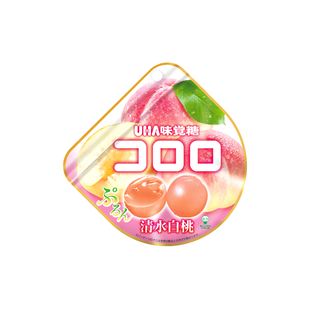 UHA 미각당 코로로 젤리 복숭아 백도