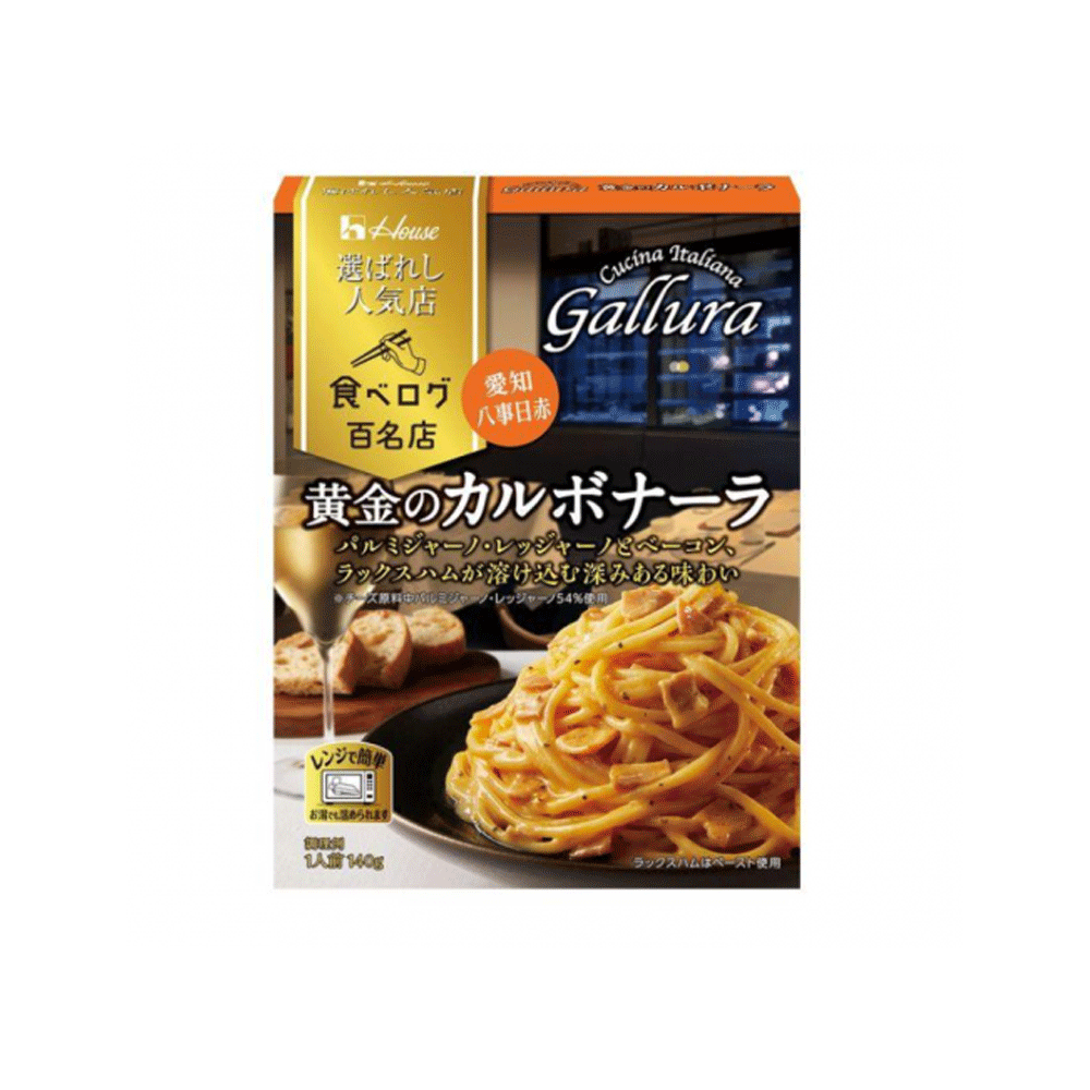 하우스식품 인기가게 황금 까르보나라 파스타소스 140g