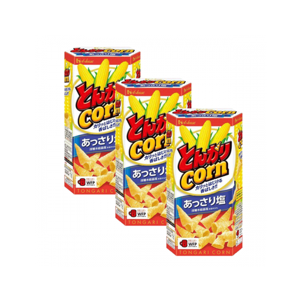 하우스식품 톤가리 담백한 소금맛 3개 세트