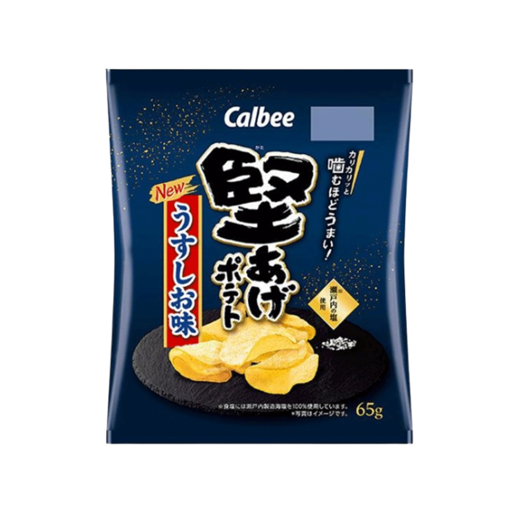 칼비 딱딱하게 튀긴 감자칩 우스시오맛 65g