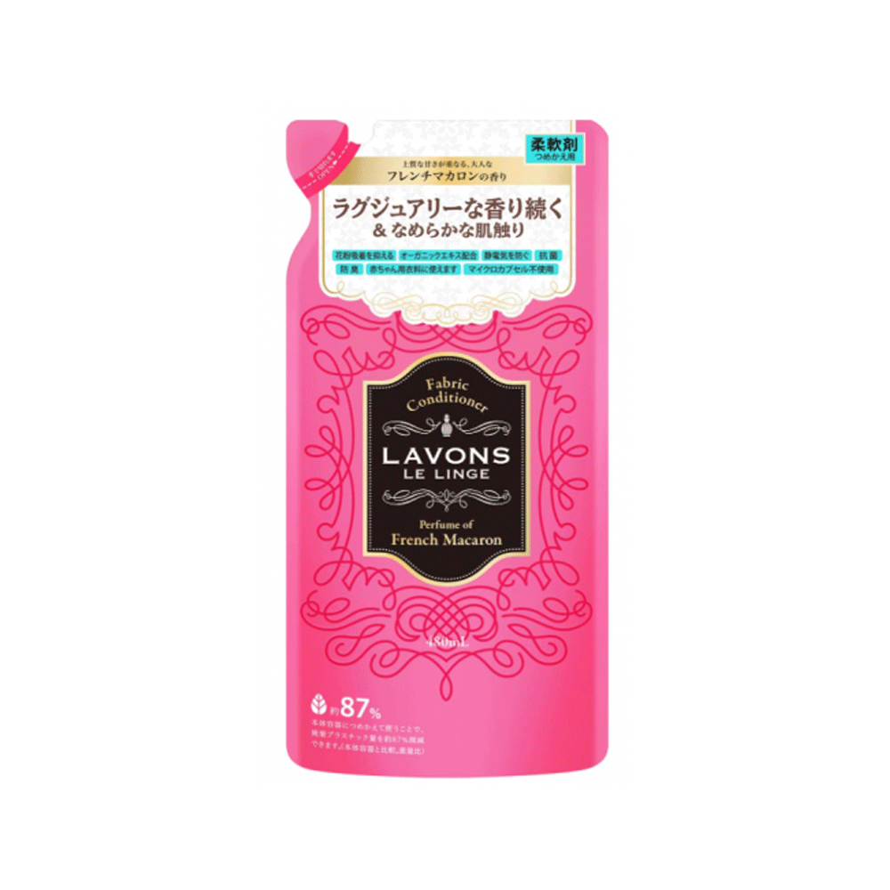 라봉 섬유유연제 프렌치 마카롱 리필 480g