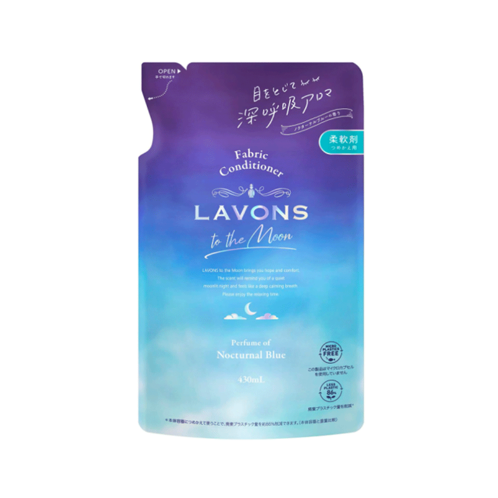 라봉 투더문 섬유유연제 녹타날 블루향 리필 430ml