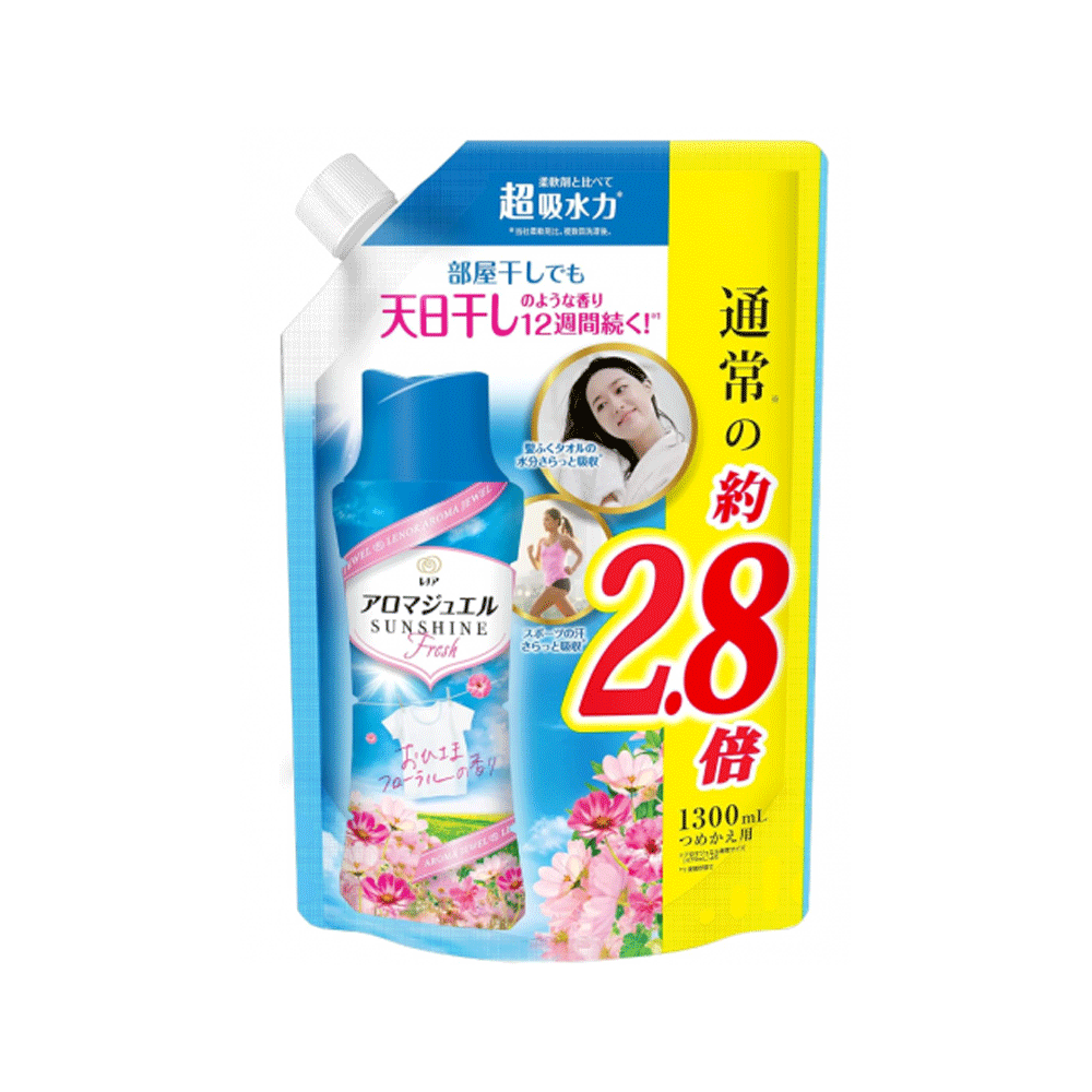 레노아 아로마쥬얼 플로럴 션샤인 섬유유연제 리필용 1,300mL