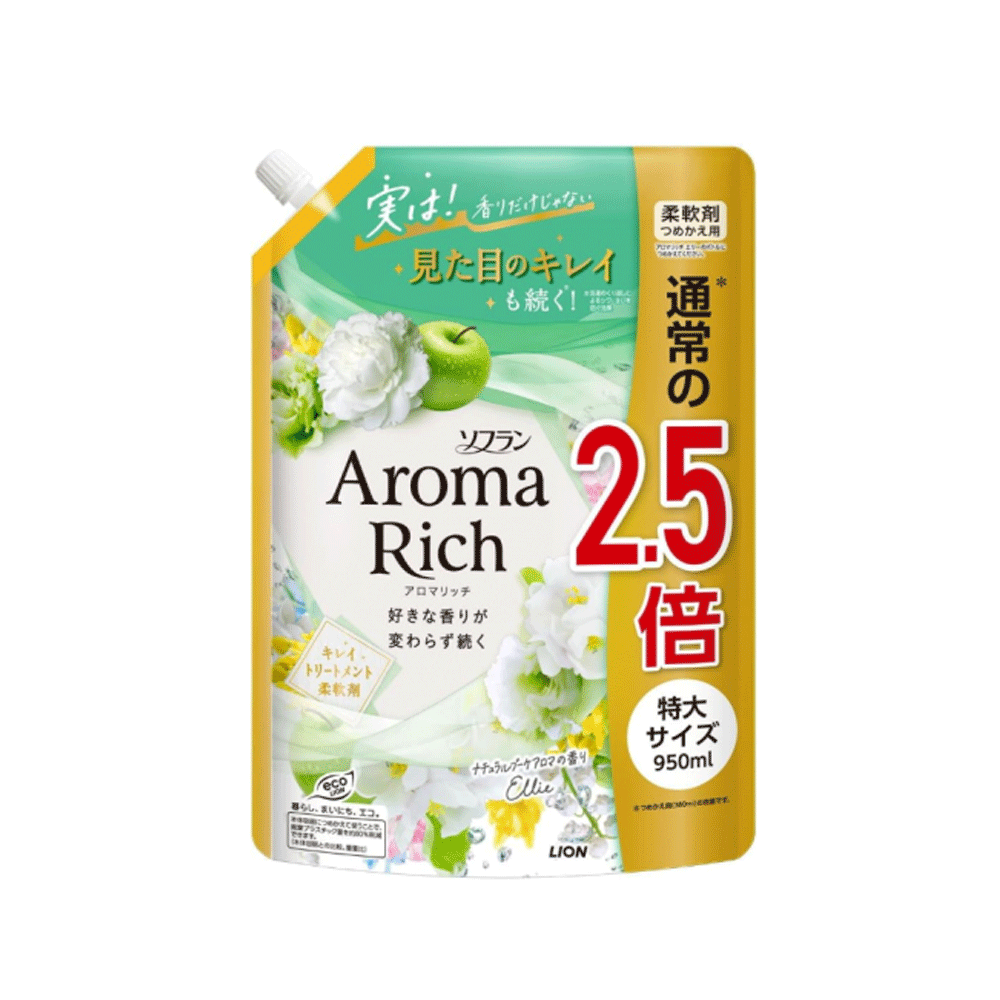 소프란 아로마리치 엘리 섬유유연제 리필 950ml