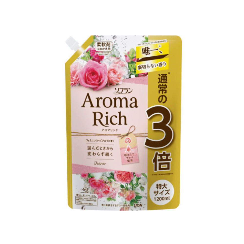 소프란 아로마리치 다이아나 섬유유연제 리필 950ml