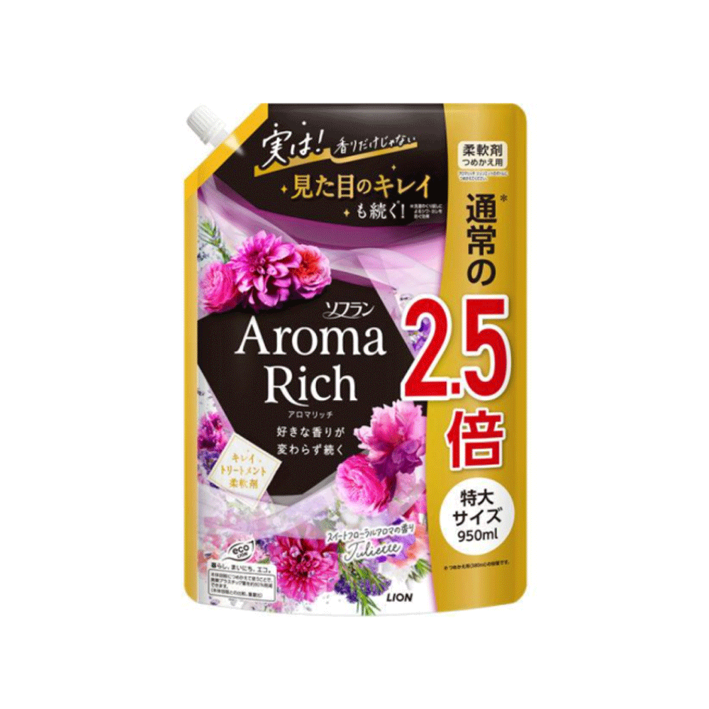 소프란 아로마리치 줄리엣 섬유유연제 리필 950ml