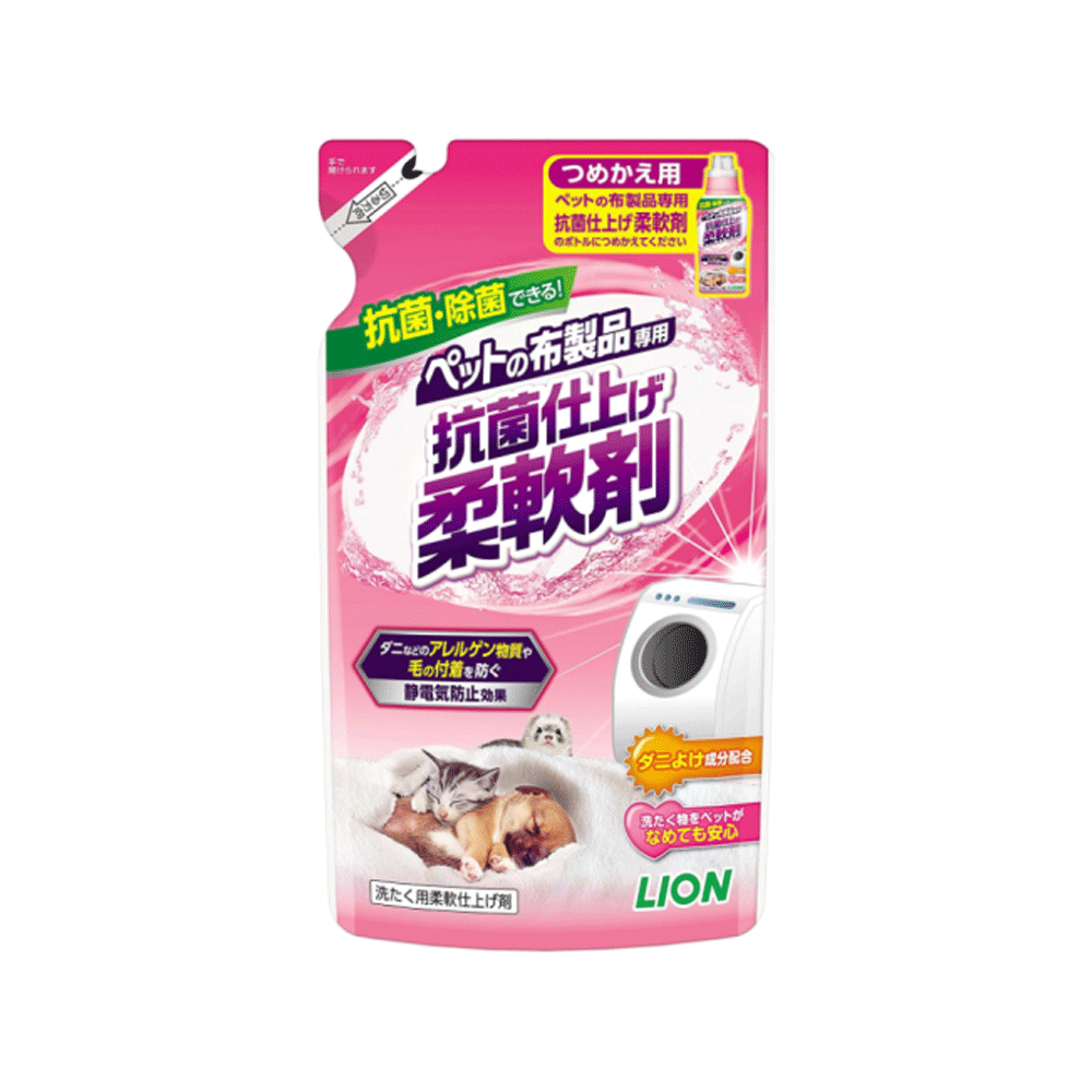 라이온 반려동물 천제품 전용 섬유유연제 리필 300g