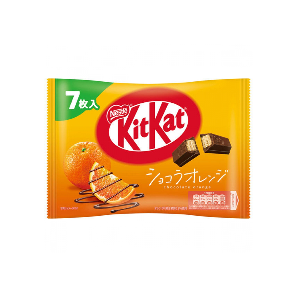 네슬레 킷캣 미니 쇼콜라 오렌지 9개입