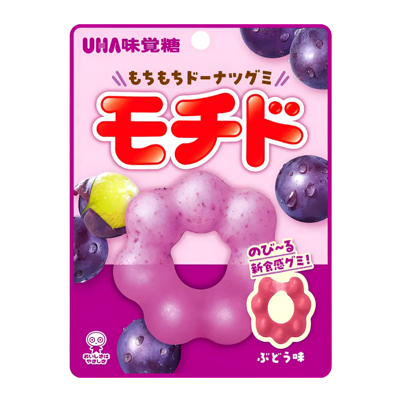 UHA 미각당 도넛 젤리 포도맛 40g