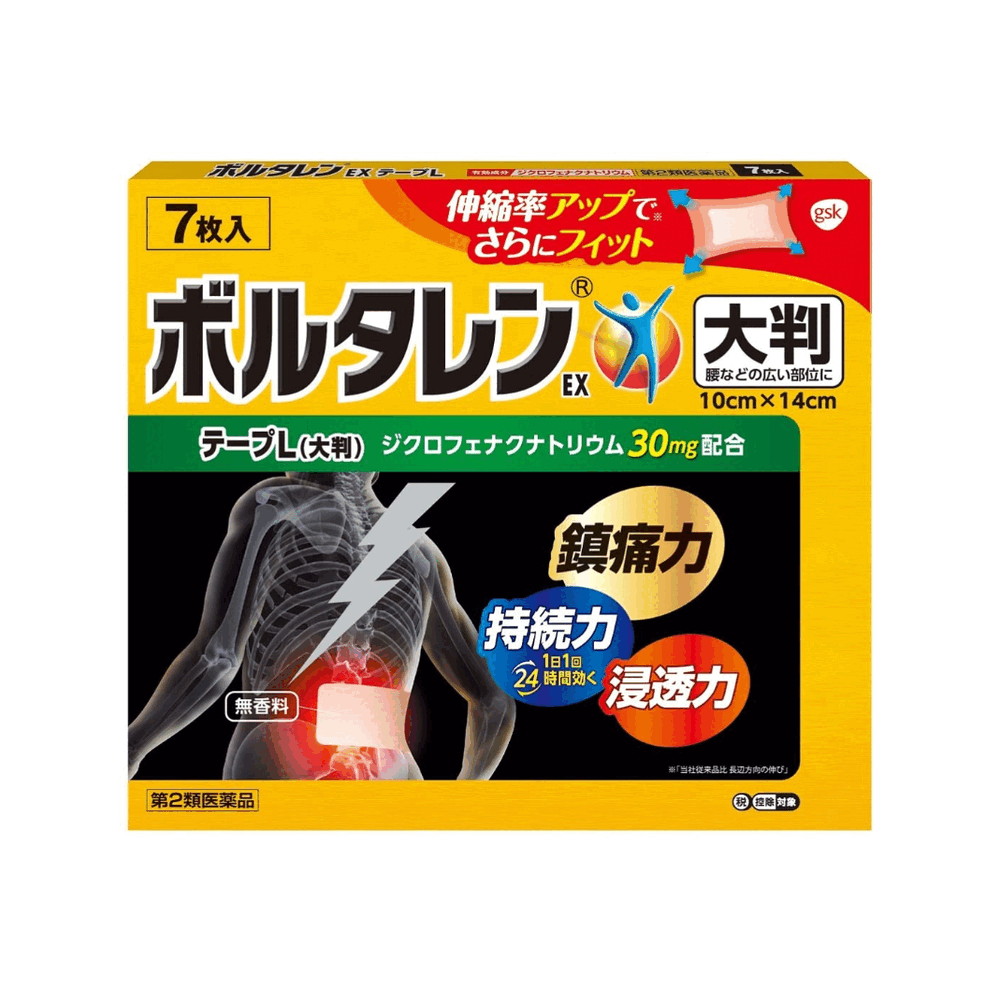 보루타렌EX 파스L 7매입