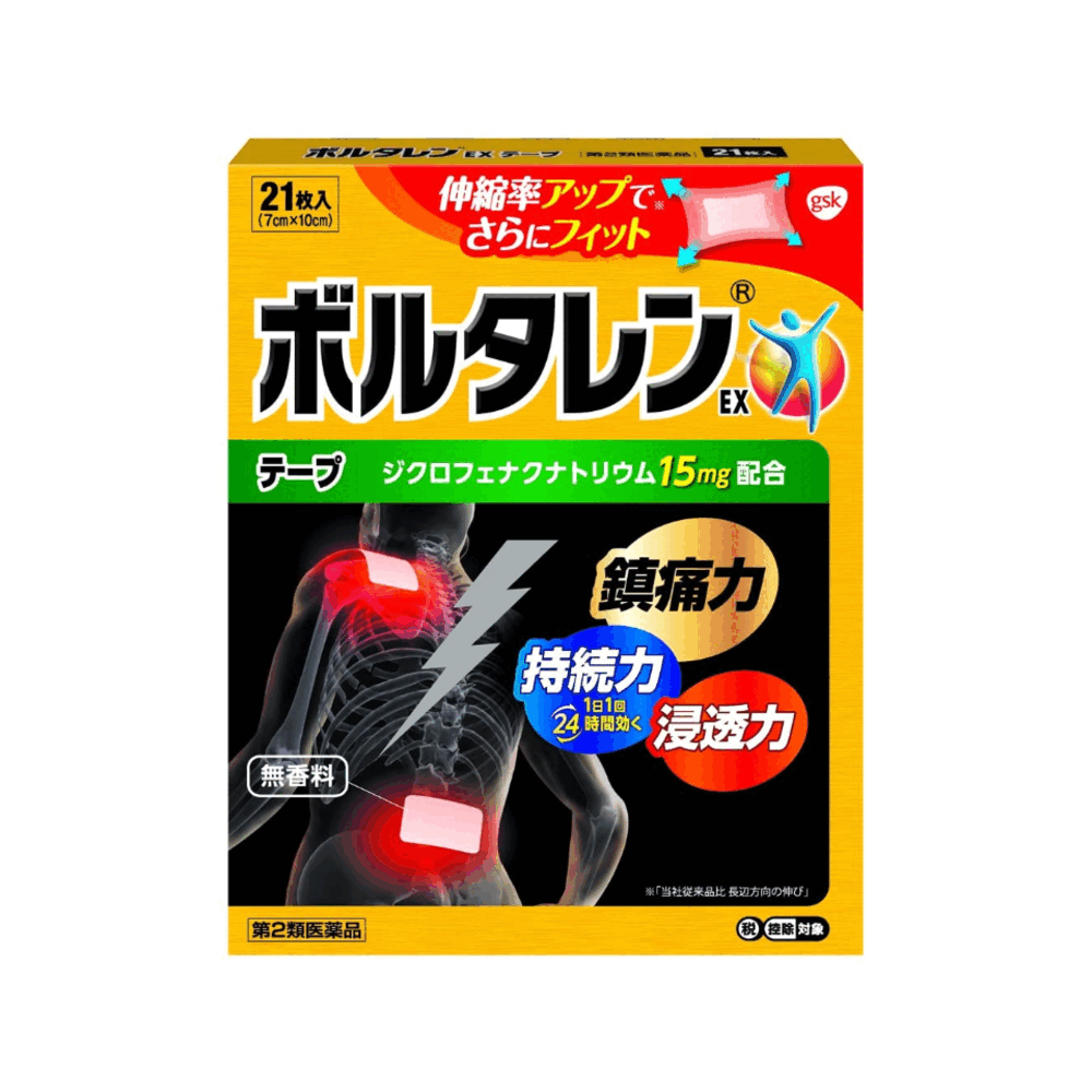 보루타렌EX 파스 21매입