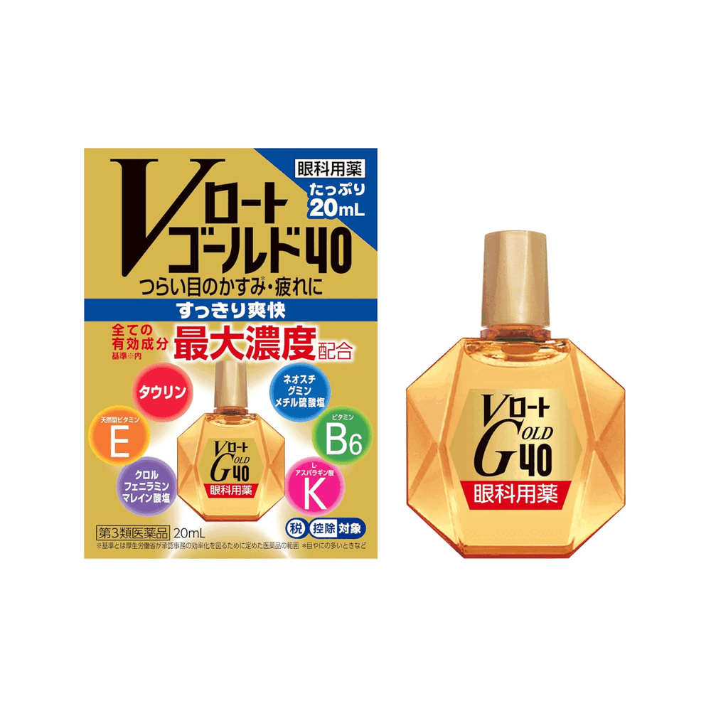 V 로토 골드 40 안약 20mL