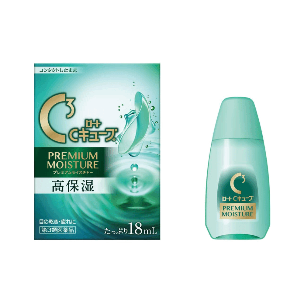 C큐브 프리미엄 모이스쳐 안약 18ml