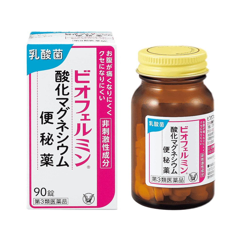 다이쇼제약 비오페르민 마그네슘 변비약 90정