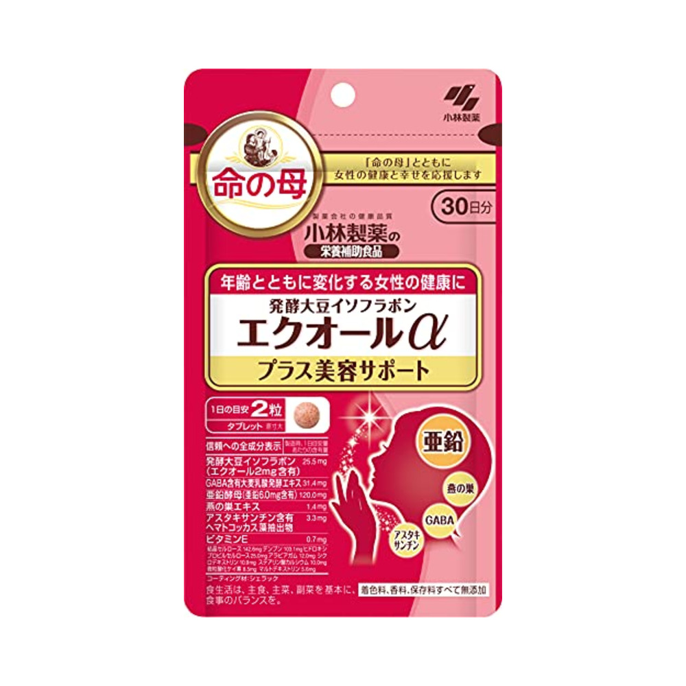 에쿠올α플러스 미용 서포트 60알