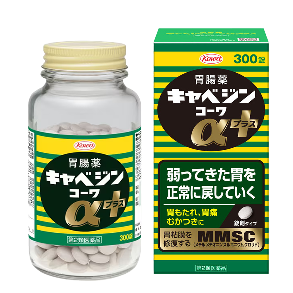 카베진 코와 알파 플러스 300정