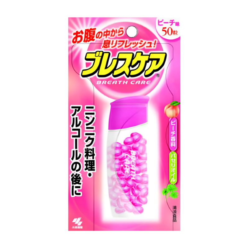 고바야시 브레스케어 젤리 피치향 50개입