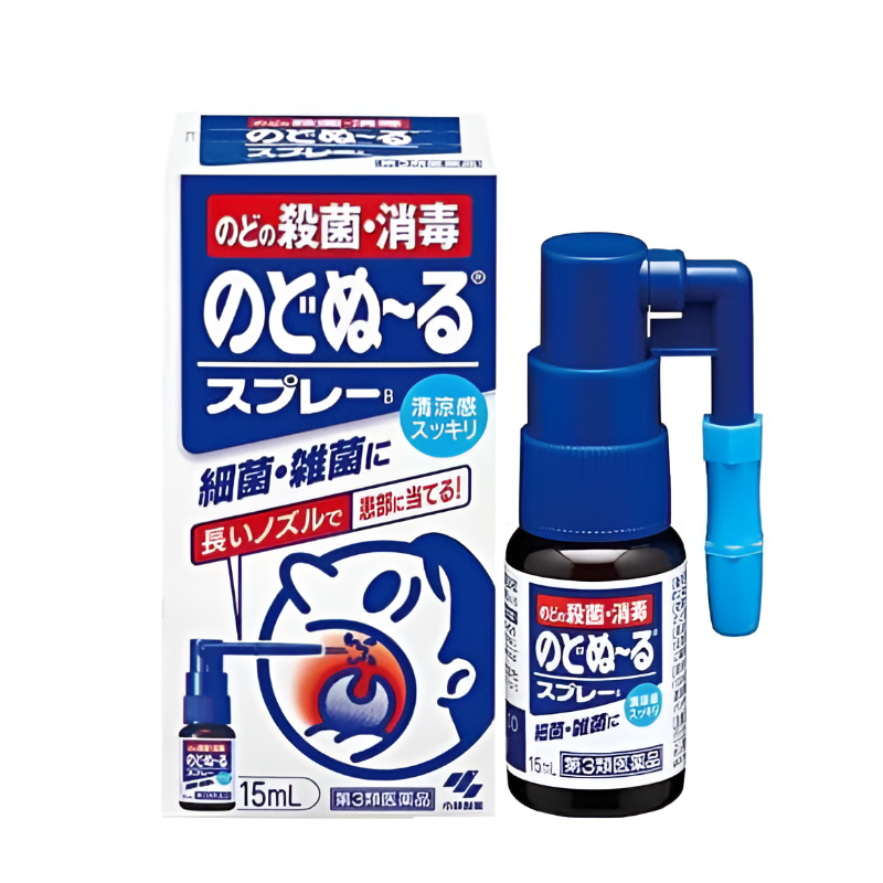 고바야시 노도누루 목 통증 스프레이 B 15ml