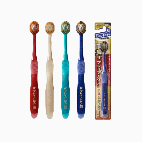 에비스 프리미엄케어 6열레귤러 칫솔 1개 (보통솔) - 색상랜덤발송