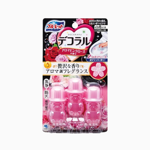 블루렛데코 변기용 방향제(아로마 핑크 로즈 향)