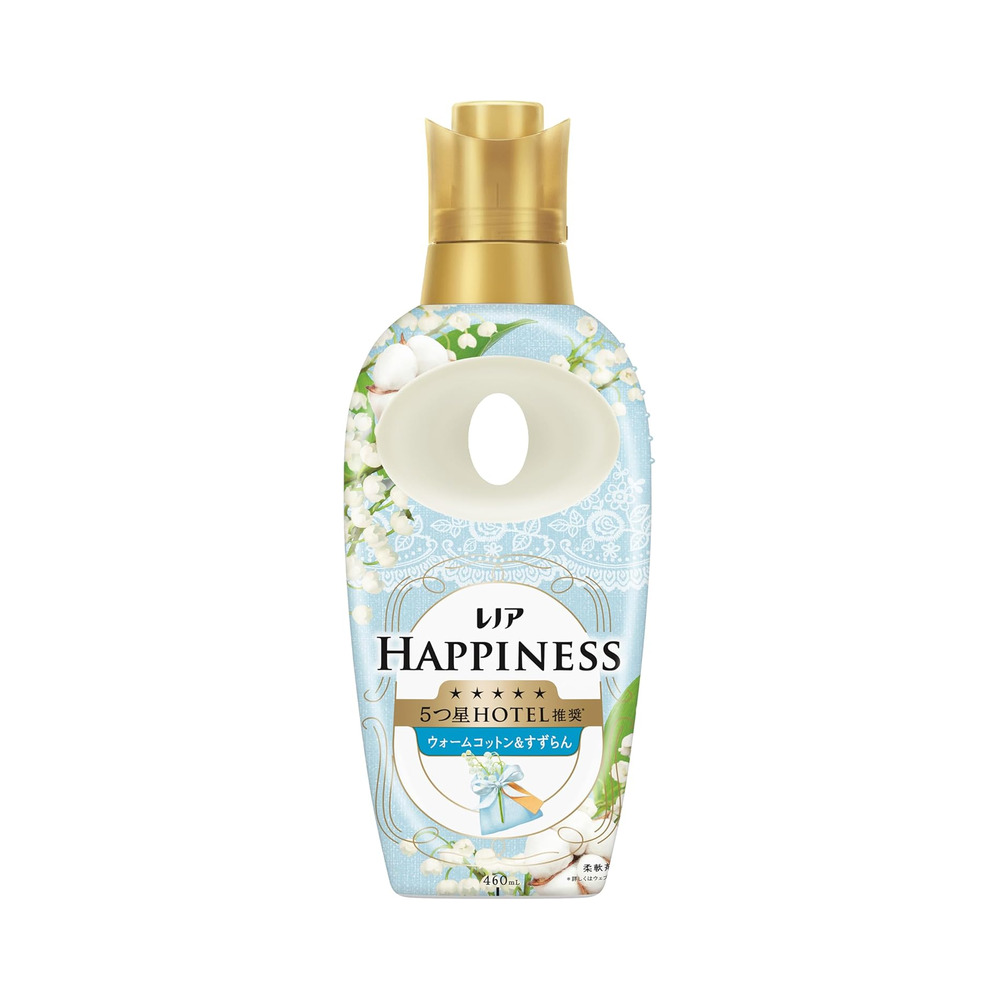 레노아 해피니스 섬유유연제 웜코튼&은방울꽃향 460ml