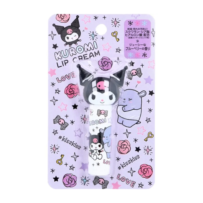 피에라스 산리오 립밤 쿠로미 블루베리향 4g